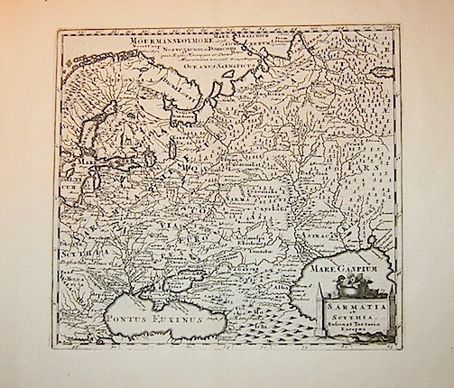 Cluver Philipp (Cluverius Philippus) Sarmatia et Scythia, Russia et Tartaria Europaea 1678 Braunschweig 